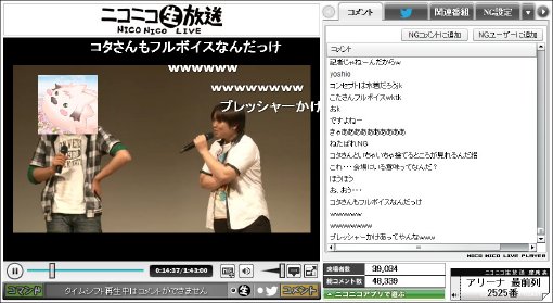 2012/6/10 Rewrite Harvest festa! Fes. ニコニコ生放送レポート